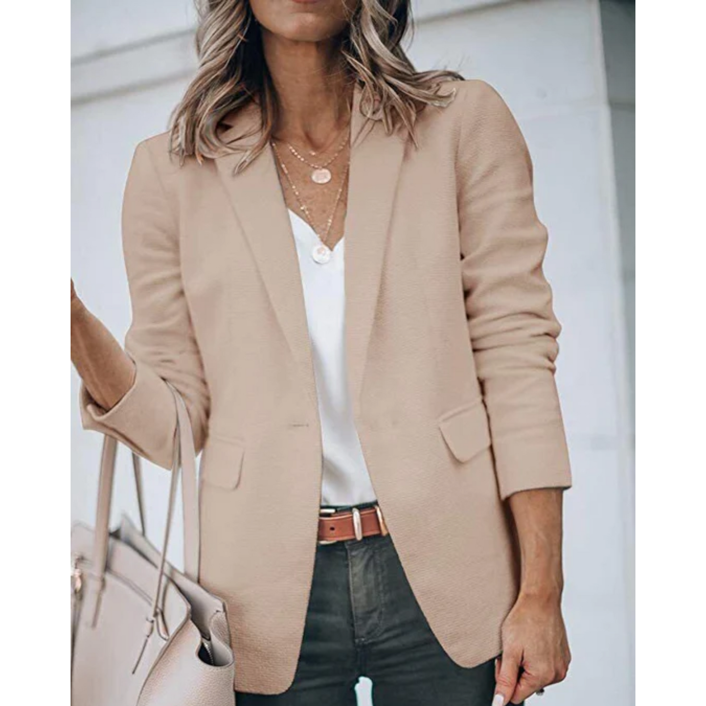 sofia – Tijdloze damesblazer met lange mouwen
