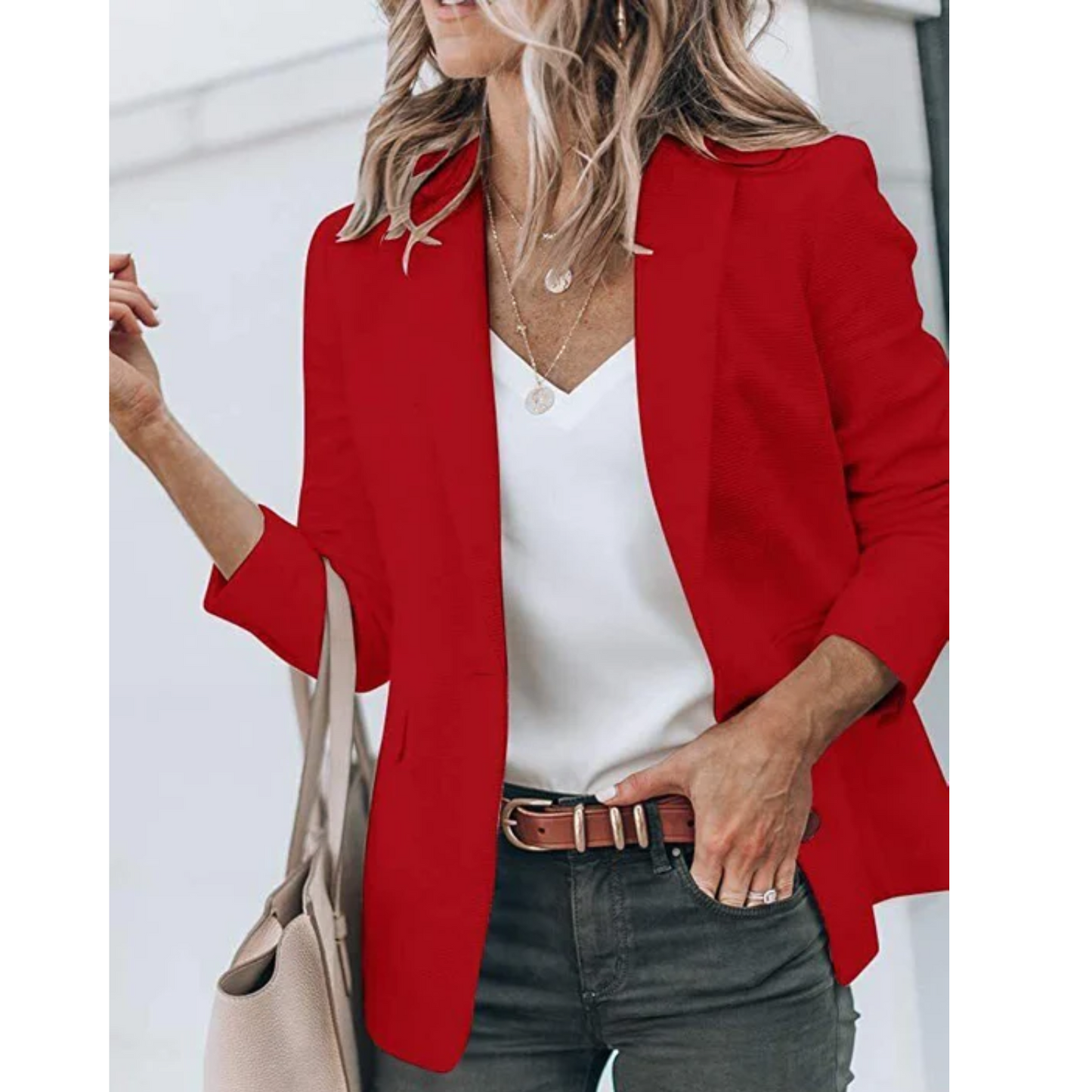 sofia – Tijdloze damesblazer met lange mouwen