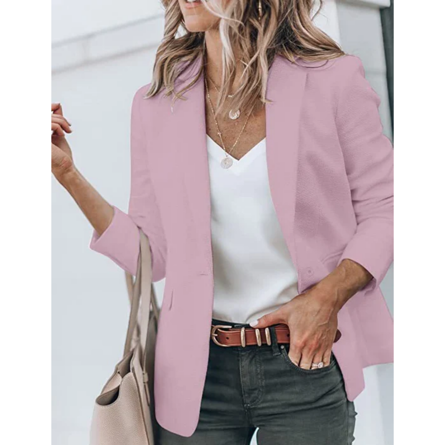 sofia – Tijdloze damesblazer met lange mouwen
