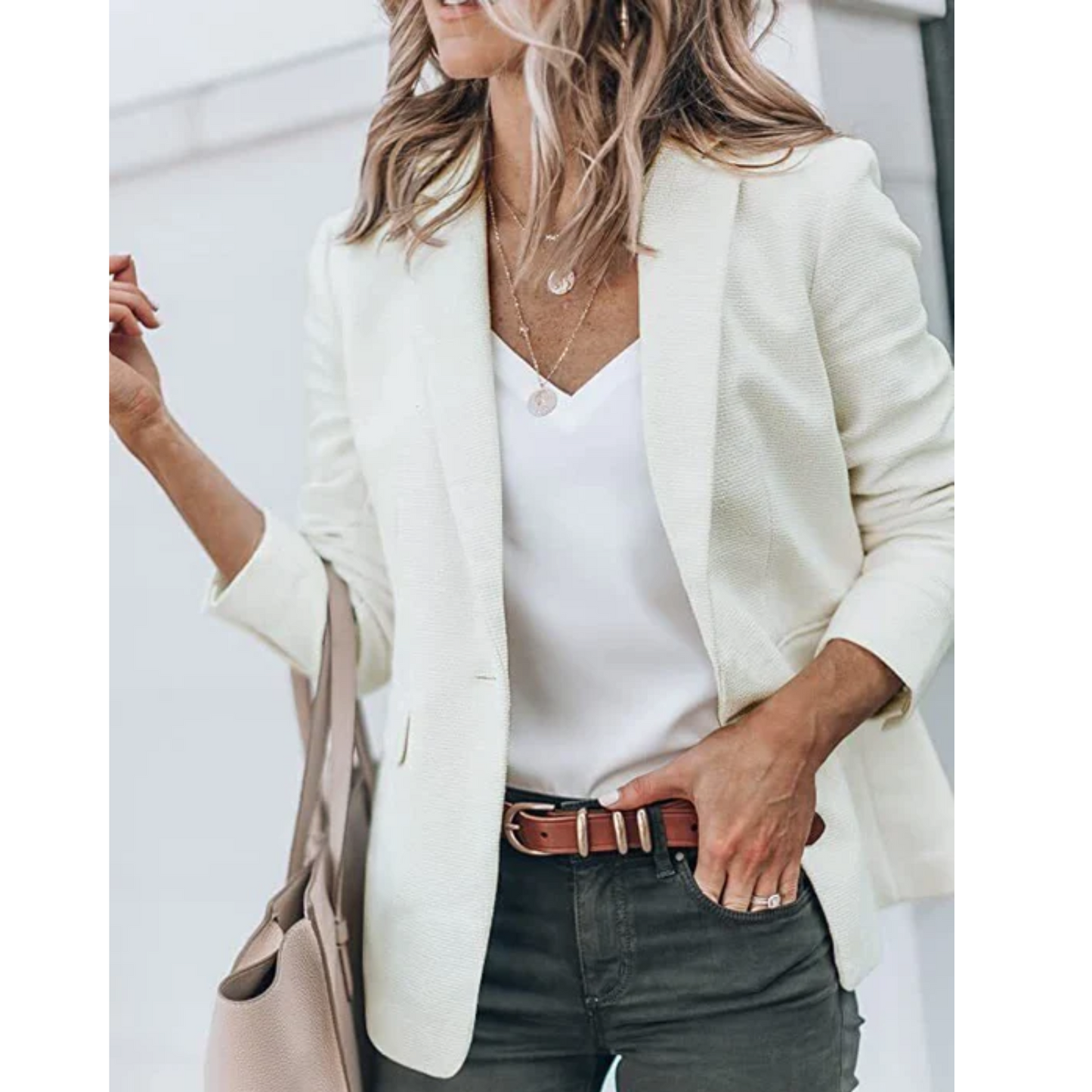 sofia – Tijdloze damesblazer met lange mouwen