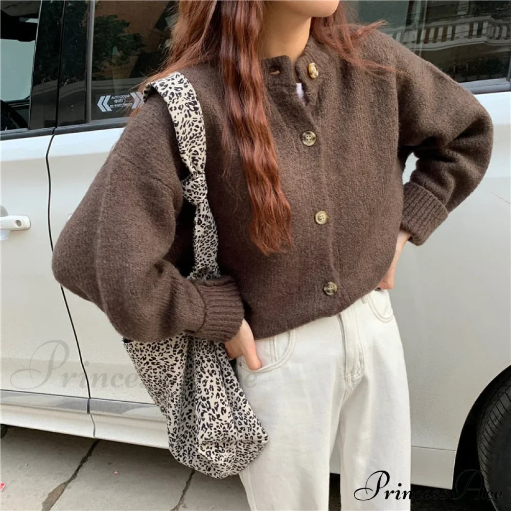 Emma – gebreid cardigan vest met relaxte fit
