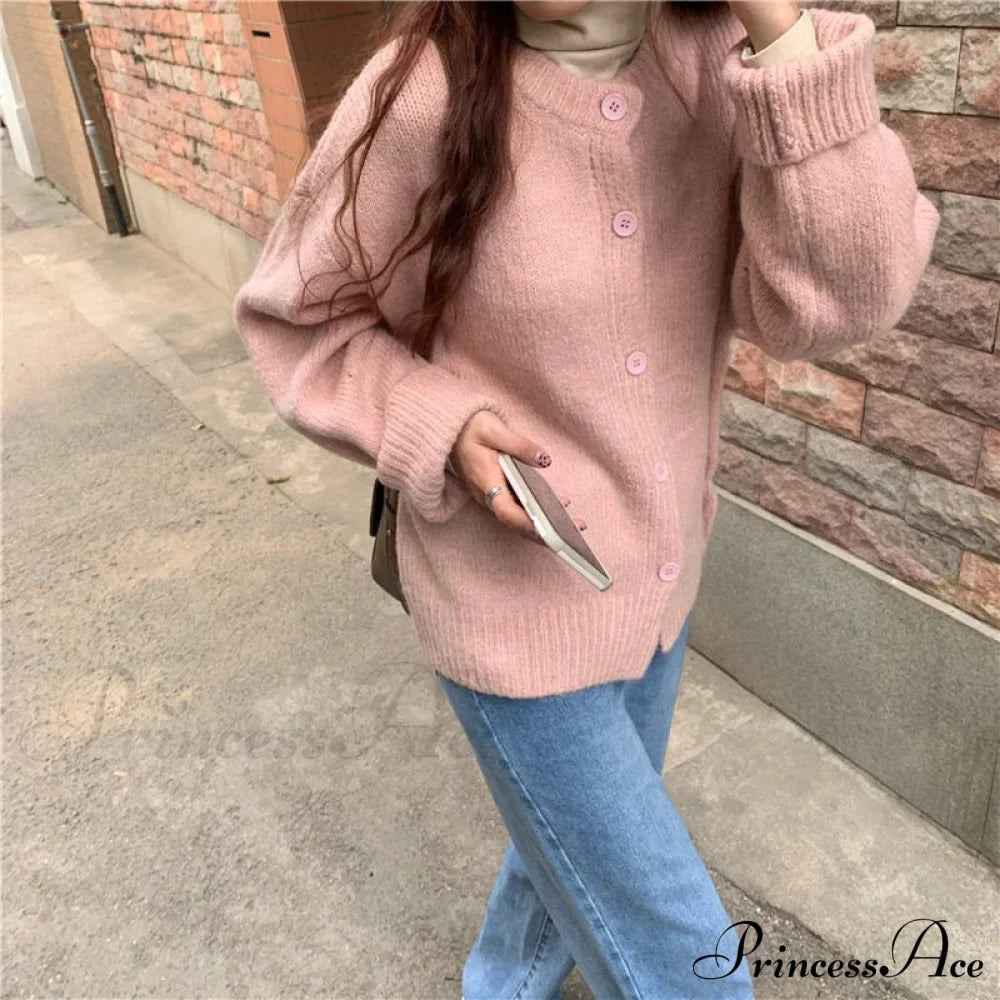 Emma – gebreid cardigan vest met relaxte fit