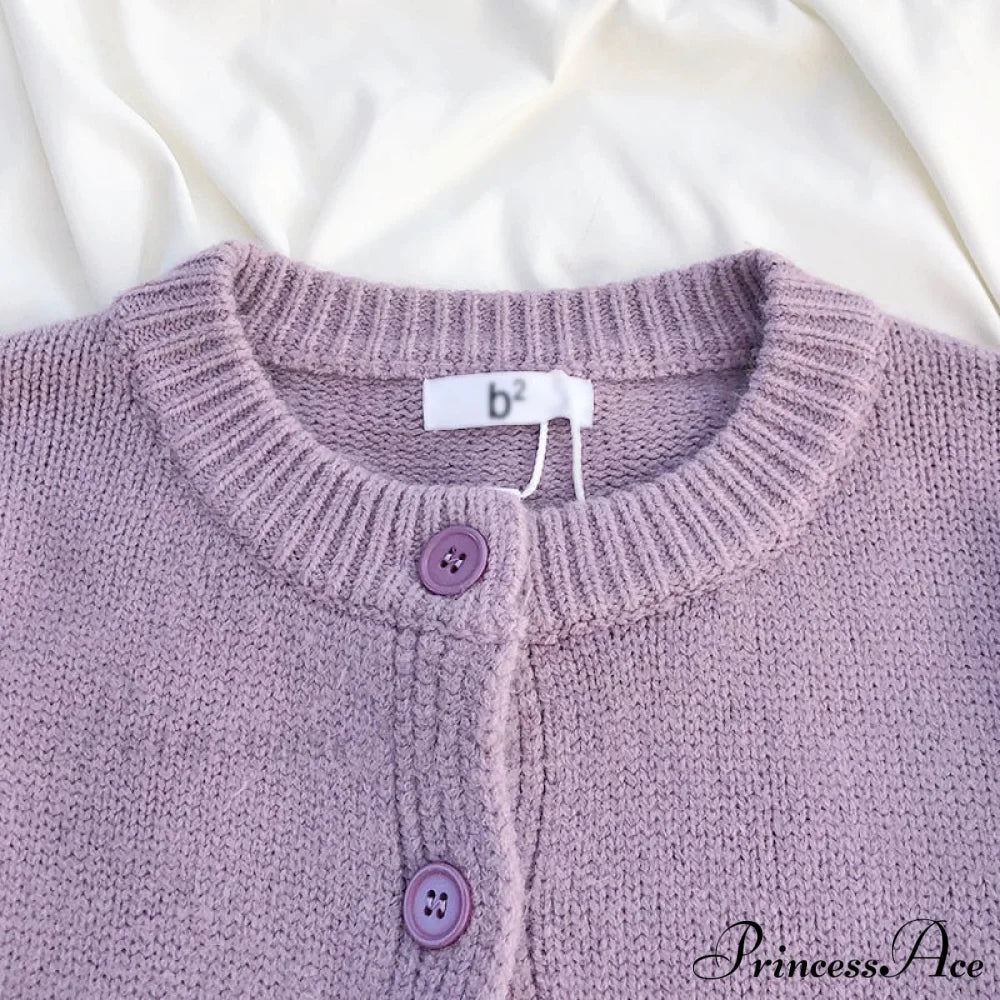 Emma – gebreid cardigan vest met relaxte fit