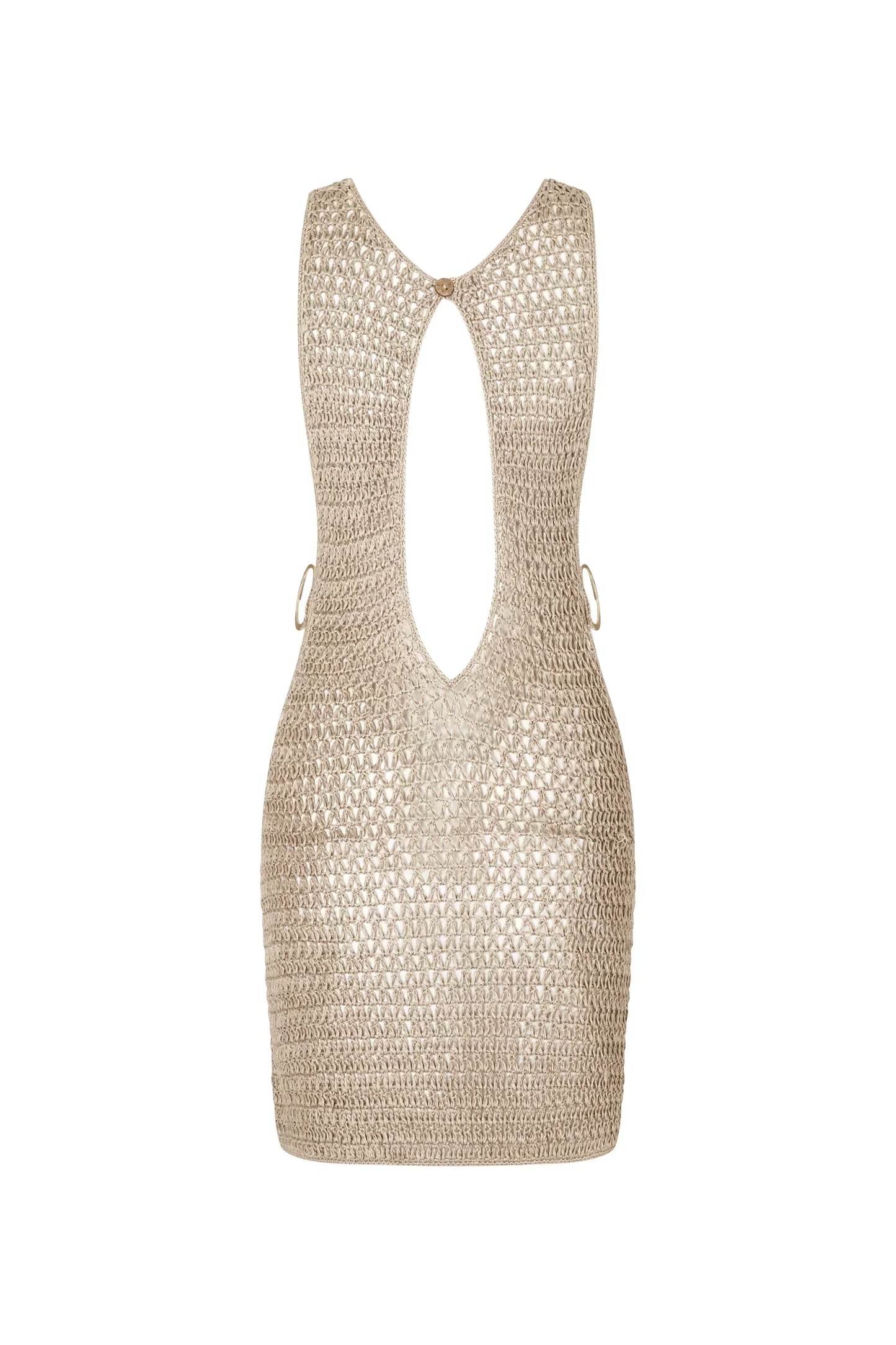 Sophie – katoen jurk met ronde hals en moderne fit