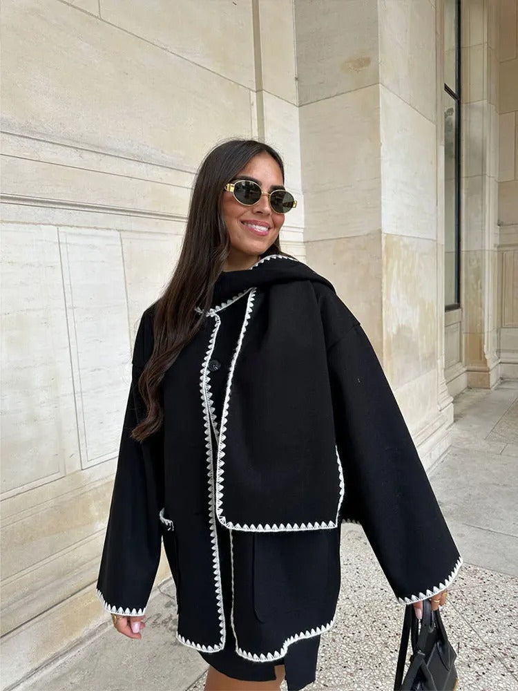 Sofia - Scarf coat
