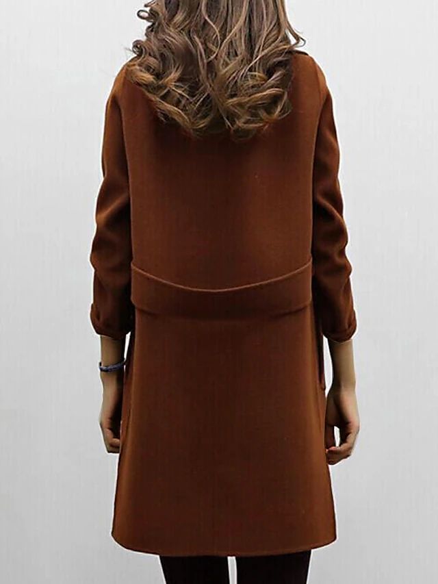 sofie – double-breasted trenchcoat met ceintuur