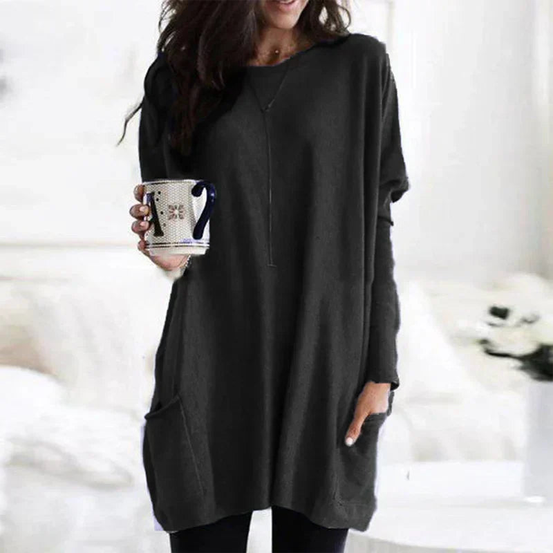 Amélie – oversized tuniektrui van katoen met relaxte pasvorm