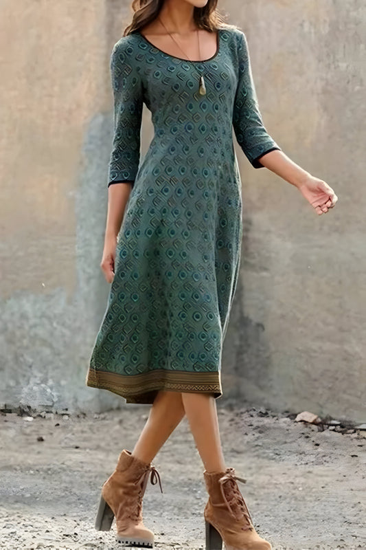 Eralin – Luchtige dames Midi zomerjurk