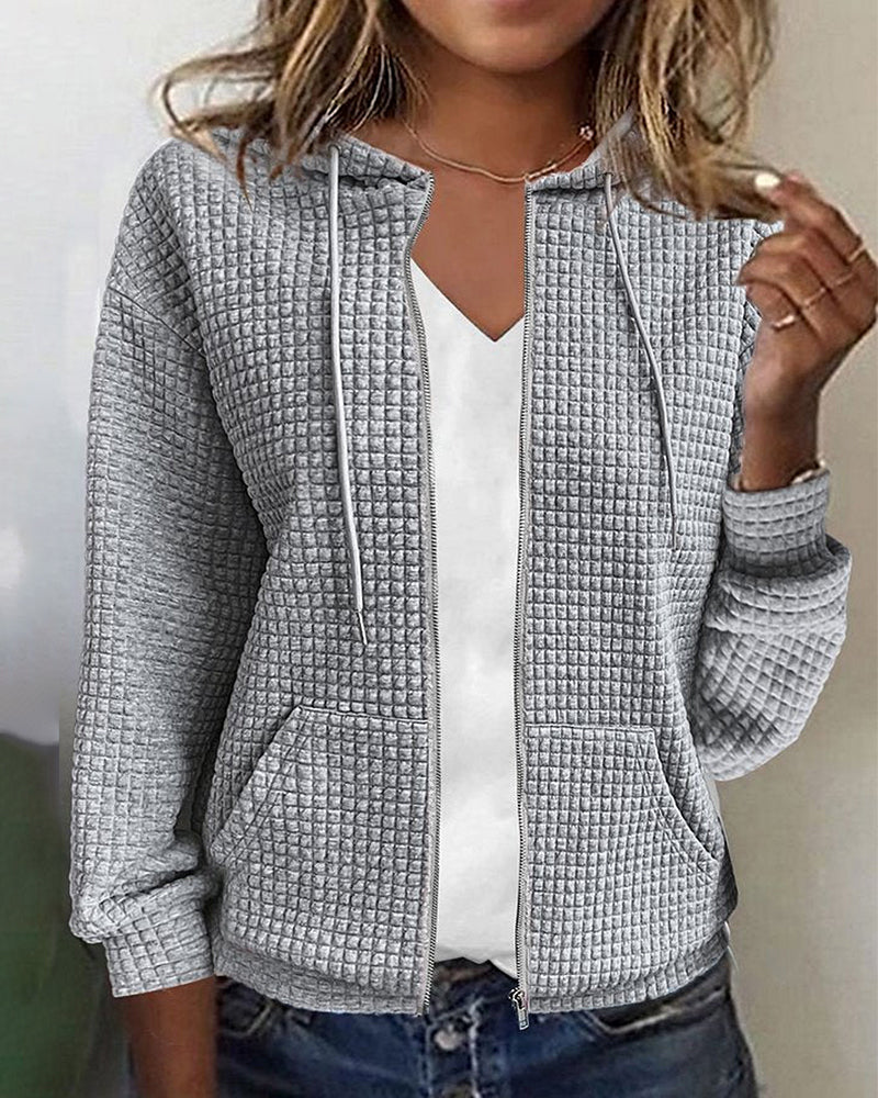 Sandra – Dames Vest Met Capuchon En Rits
