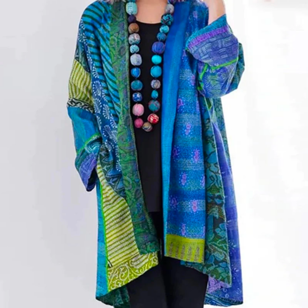 Macy – gebreide cardigan met open voorkant