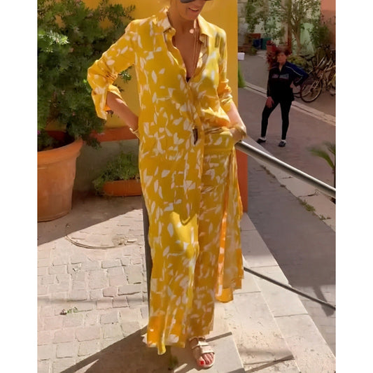 Isabelle – midi-jurk van viscose met plooidetail
