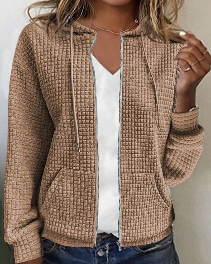 Sandra – Dames Vest Met Capuchon En Rits