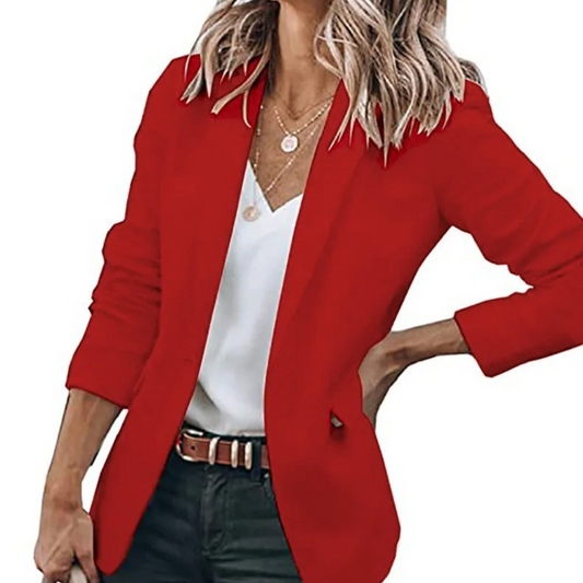Anaïs – blazer met lange mouwen en flatterende pasvorm