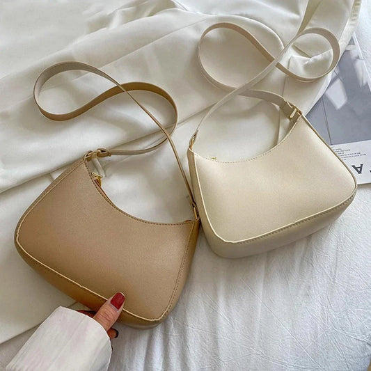 Lina – retro hobos crossbody tas van pu-leer