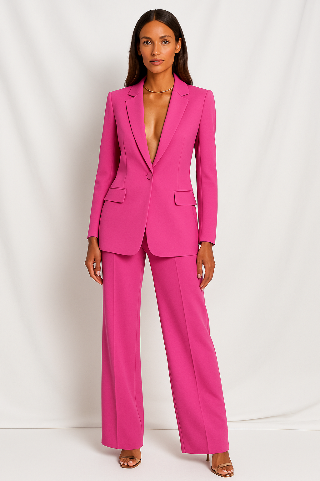 Elin – Dames Blazer Set Met Broek