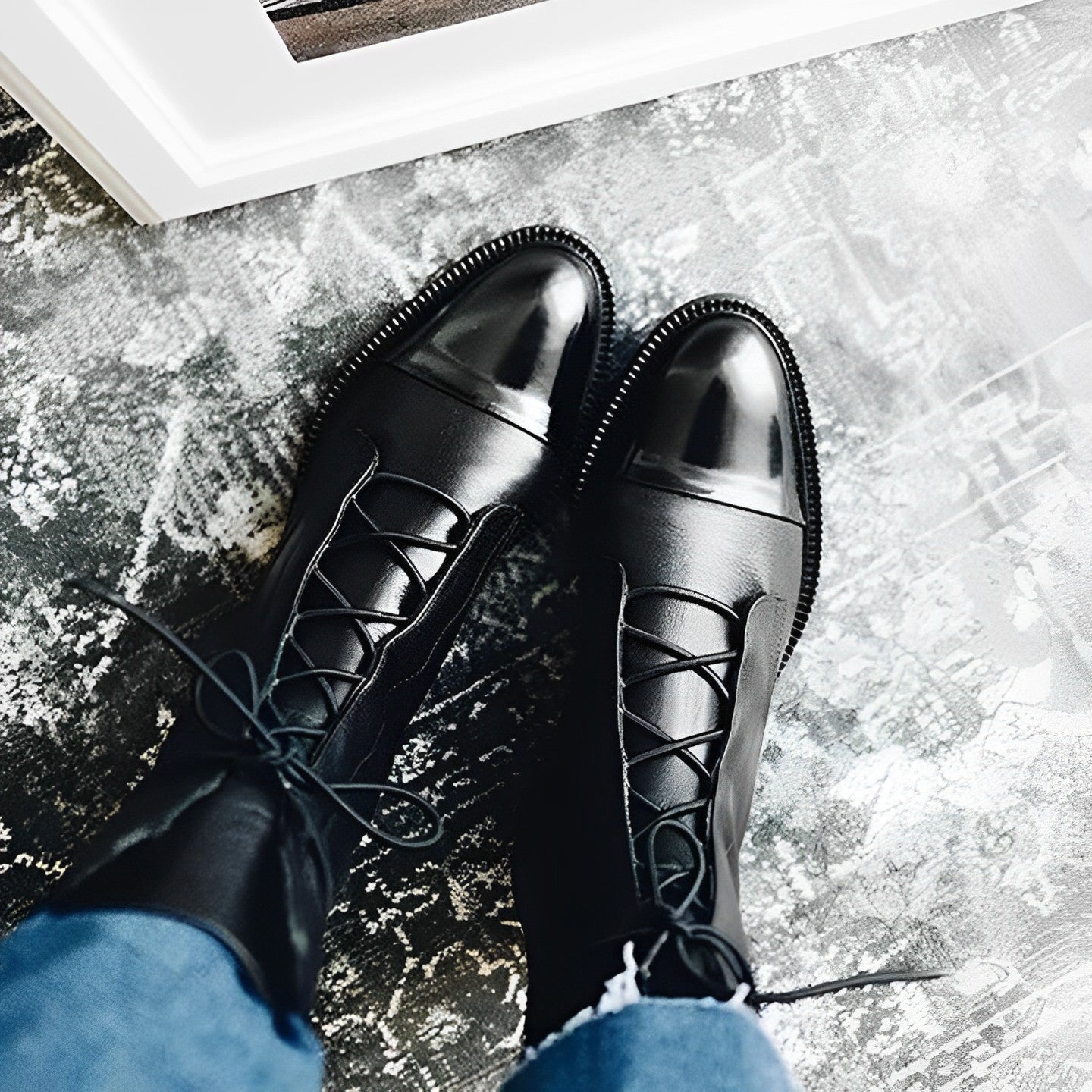 Maude – klassieke enkellaarsjes met hak