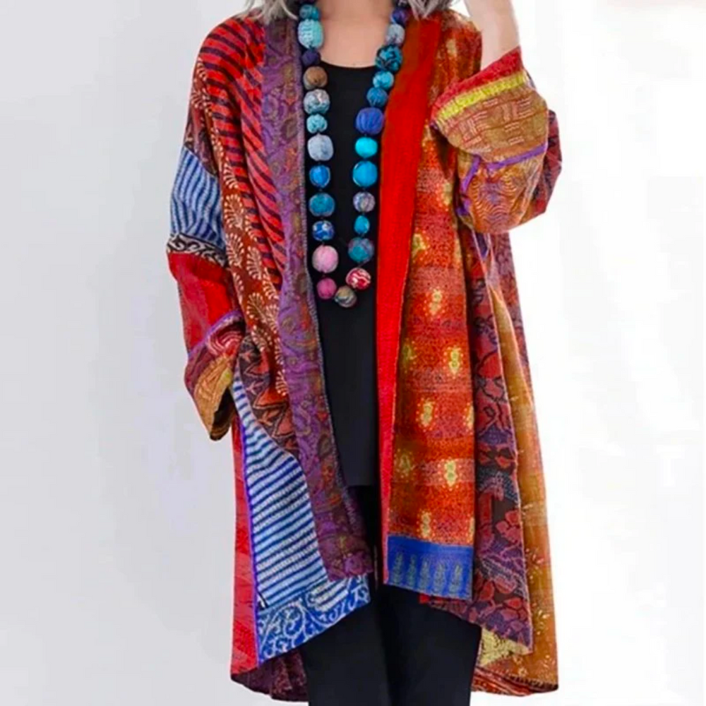 Macy – gebreide cardigan met open voorkant