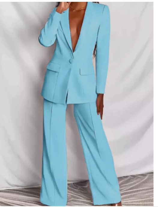Mila –  co-ord set met blazer en broek