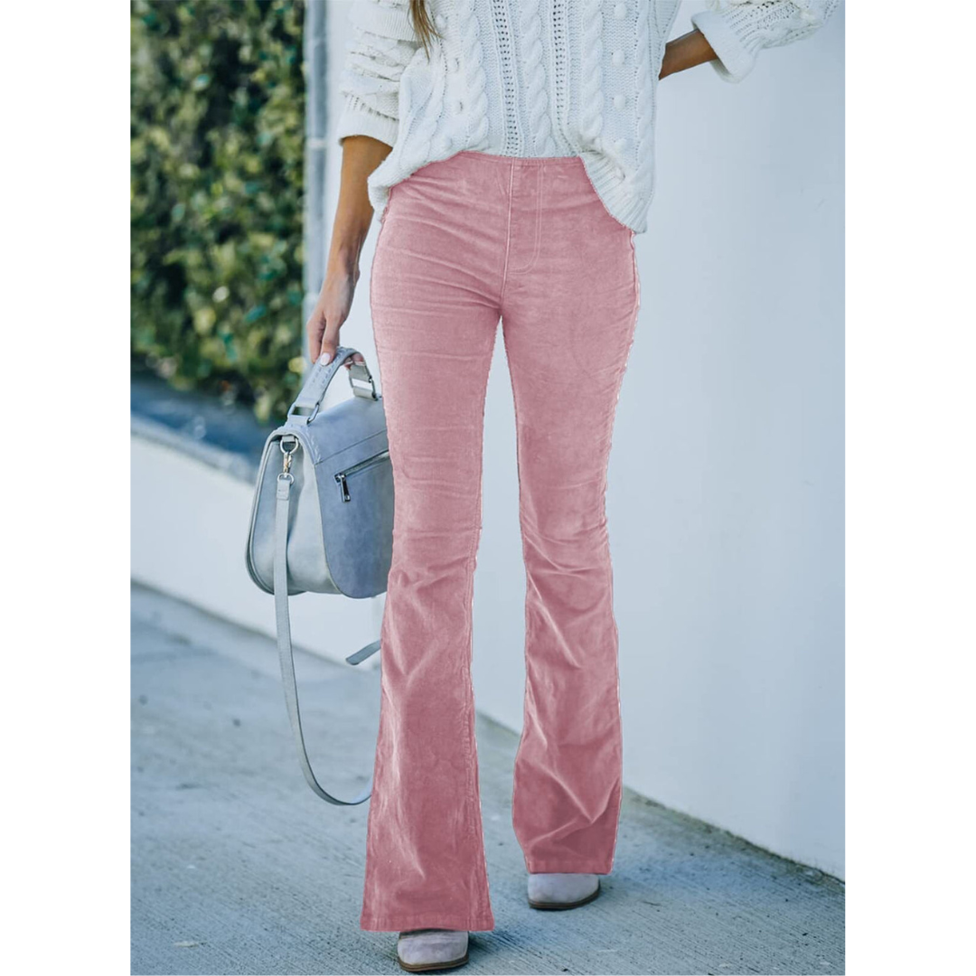 Anouk – Dames Corduroy Broek Met Hoge Taille