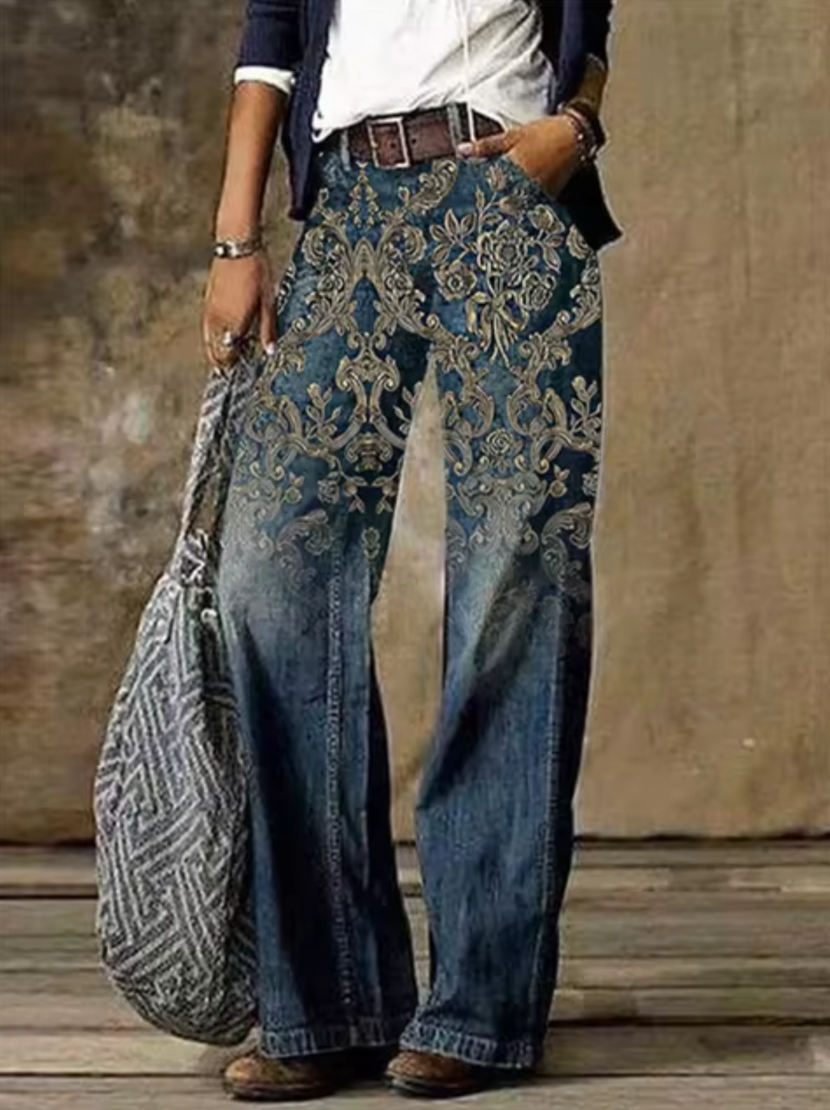 Lena – Slim Fit Jeans Van Twill Denim Met Stretch