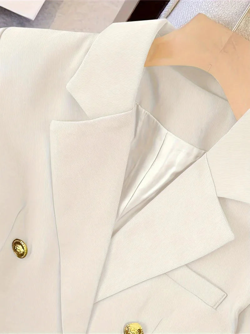Colette – slim business blazer met heuplengte en elegante snit