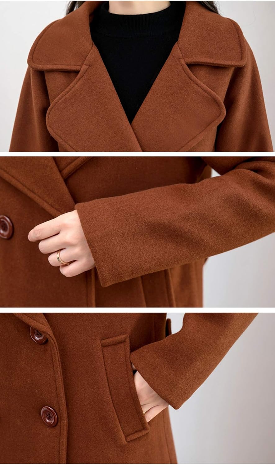 Noor - Waterafstotende Trenchcoat Met Ceintuur En Double-breasted Sluiting