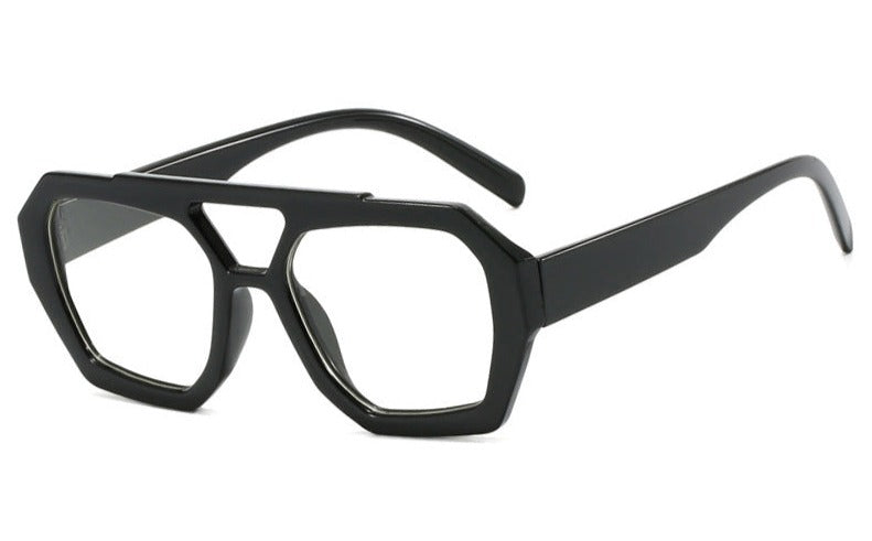 Nina – Oversized zonnebril met vierkant frame en UV-filter