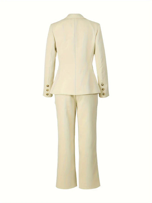 Elise – single-breasted blazer met lange mouwen