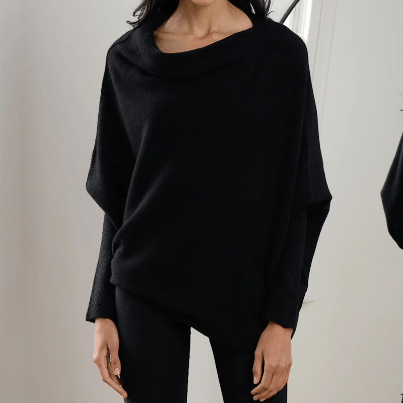 Amira – Off Shoulder Dames Trui Van Zachte Stof