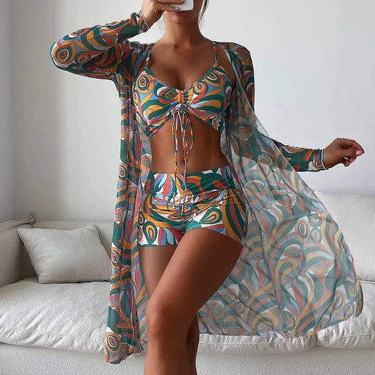 Natalia – Bikini set van ademende stof met flatterende pasvorm