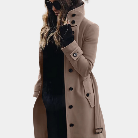 Claire – dames trenchcoat met getailleerde pasvorm