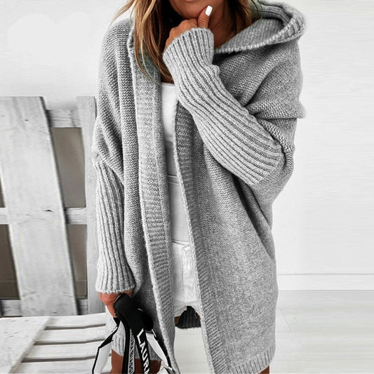 Carrie – Dames Cardigan Met Oversized Pasvorm En Lange Mouwen