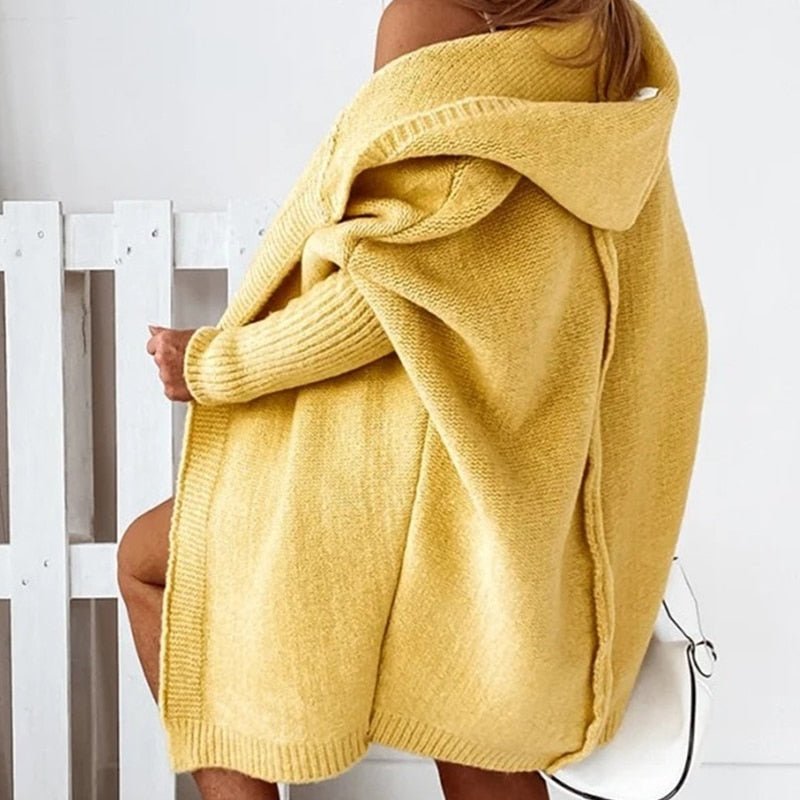Carrie – Dames Cardigan Met Oversized Pasvorm En Lange Mouwen