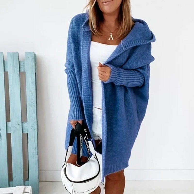 Carrie – Dames Cardigan Met Oversized Pasvorm En Lange Mouwen