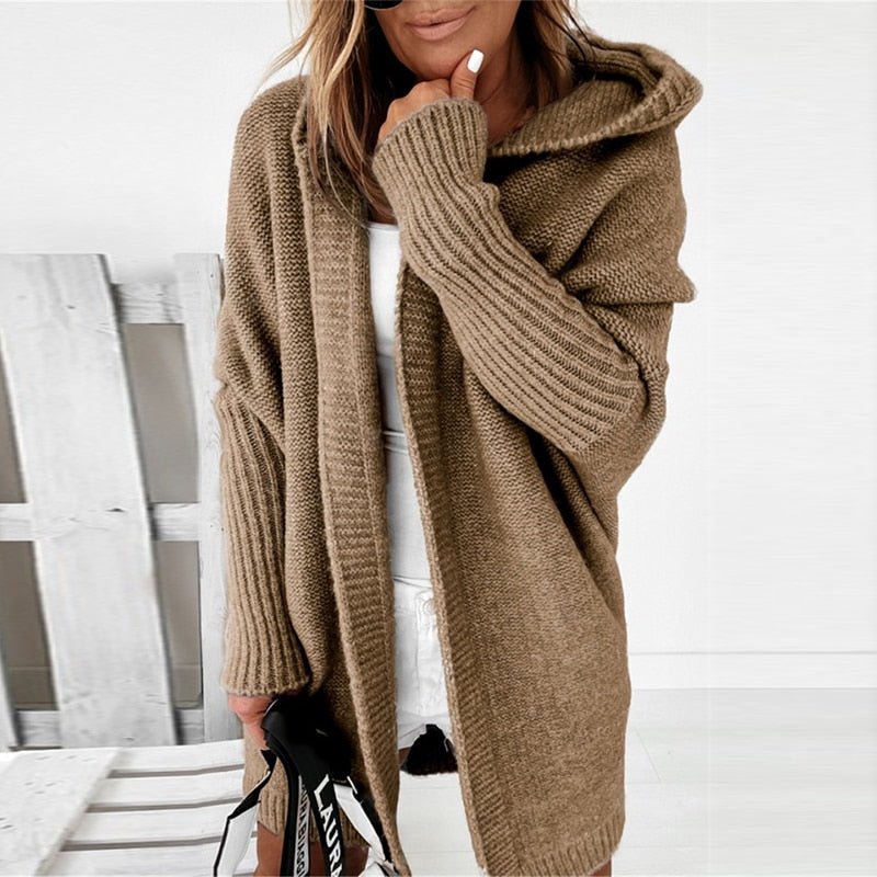 Carrie – Dames Cardigan Met Oversized Pasvorm En Lange Mouwen