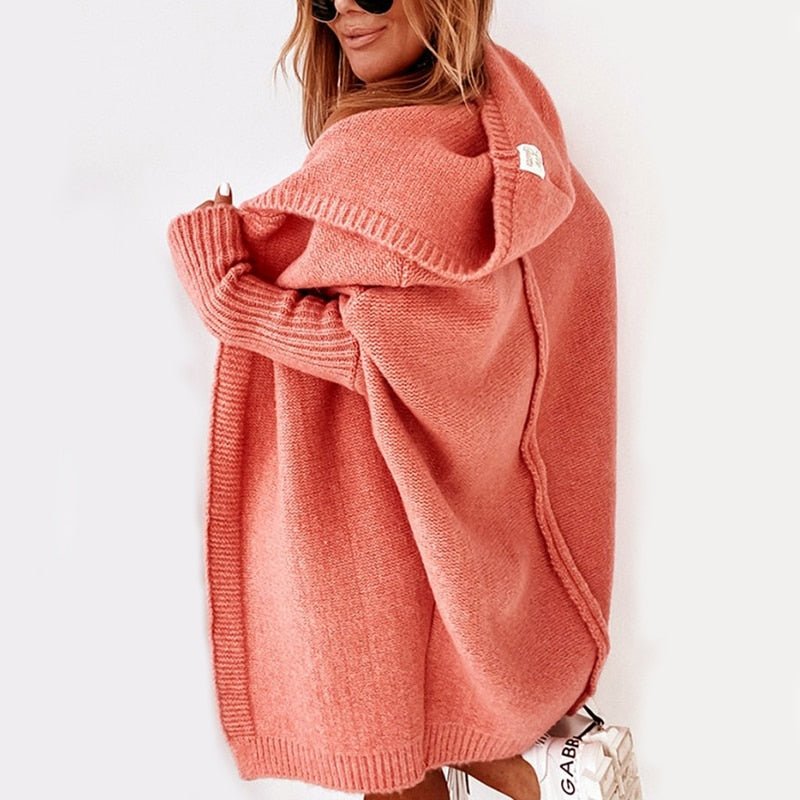Carrie – Dames Cardigan Met Oversized Pasvorm En Lange Mouwen