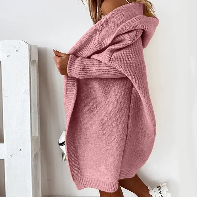 Carrie – Dames Cardigan Met Oversized Pasvorm En Lange Mouwen