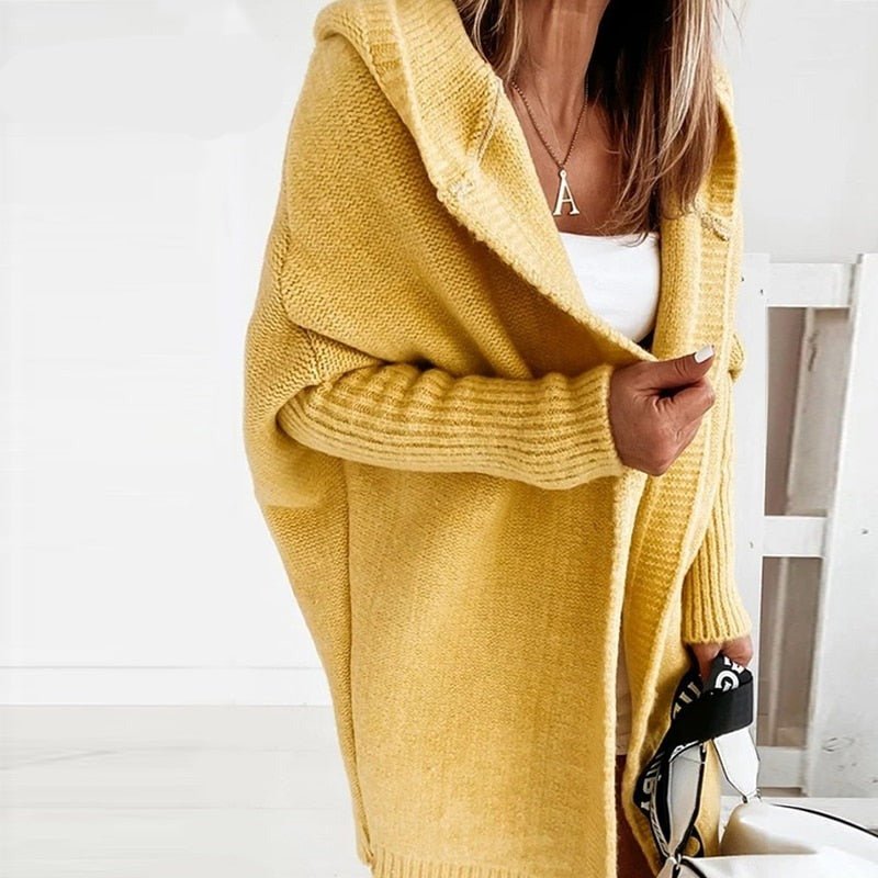 Carrie – Dames Cardigan Met Oversized Pasvorm En Lange Mouwen