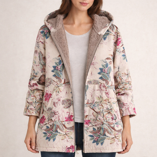 Linda – Warme Vintage Jas Met Zachte Binnenvoering