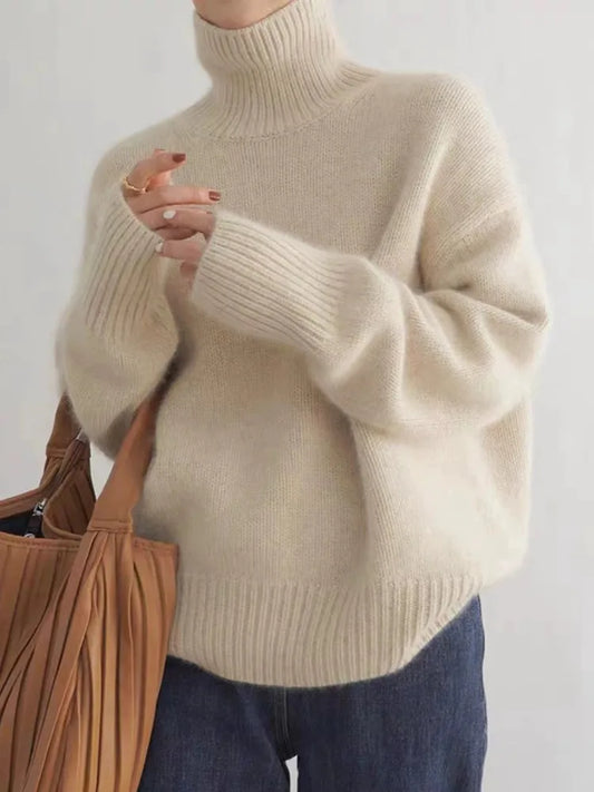 Aada – Gebreide Oversized Kasjmier Coltrui