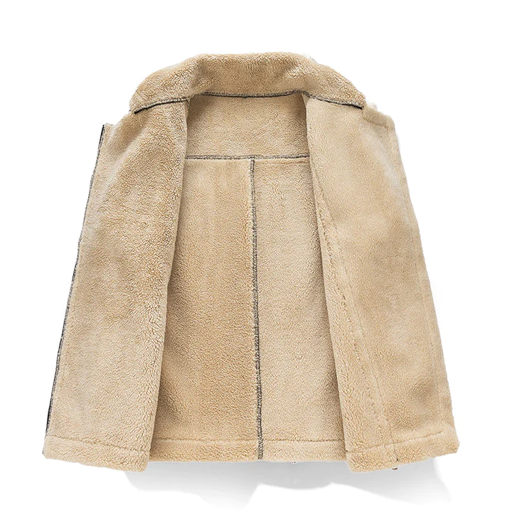 Céline – mouwloze jas met luxe pelsdetail