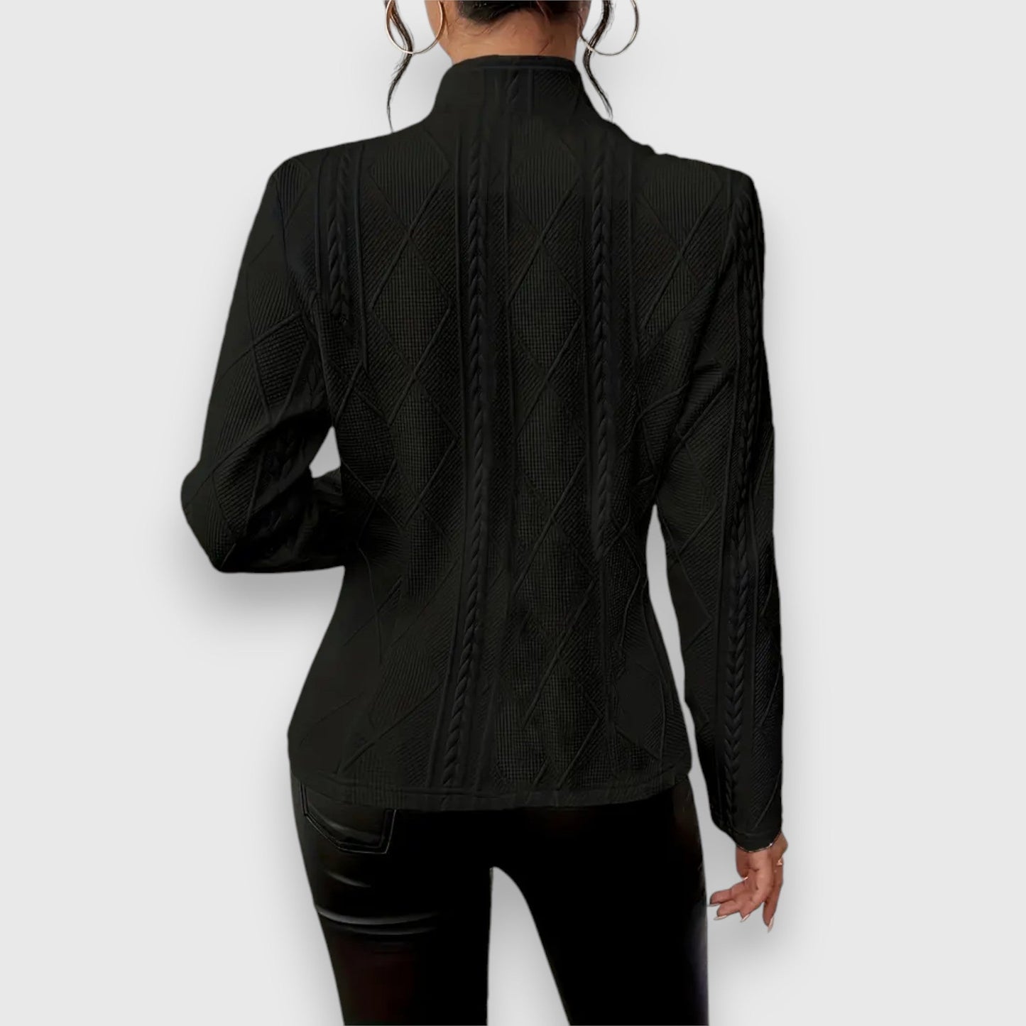 Claire – Getailleerde blazer met reverskraag