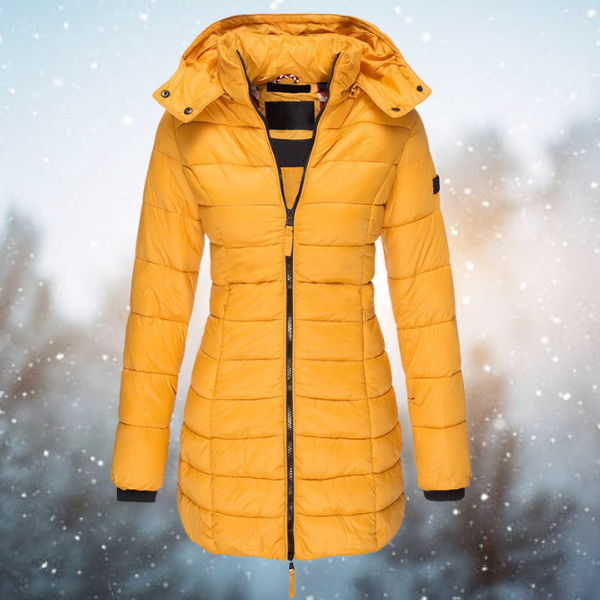 Elisa – lange puffer jacket