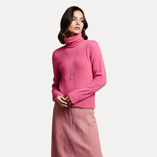 Emmeline – gebreide coltrui met lange mouwen