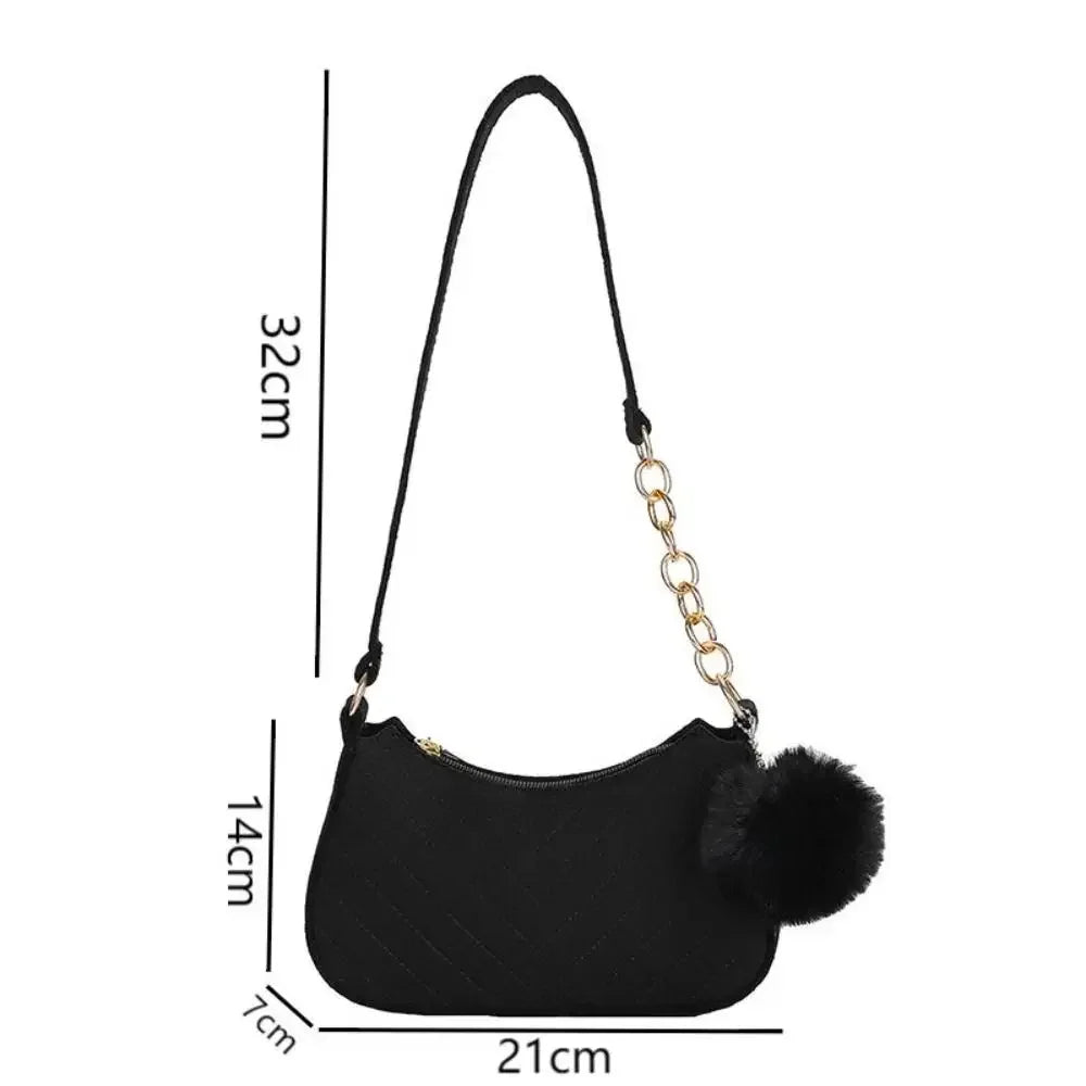 Lina – compacte schouder tas van pu leer met minimalistisch design