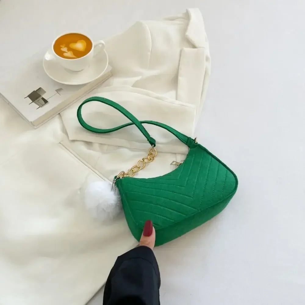 Lina – compacte schouder tas van pu leer met minimalistisch design