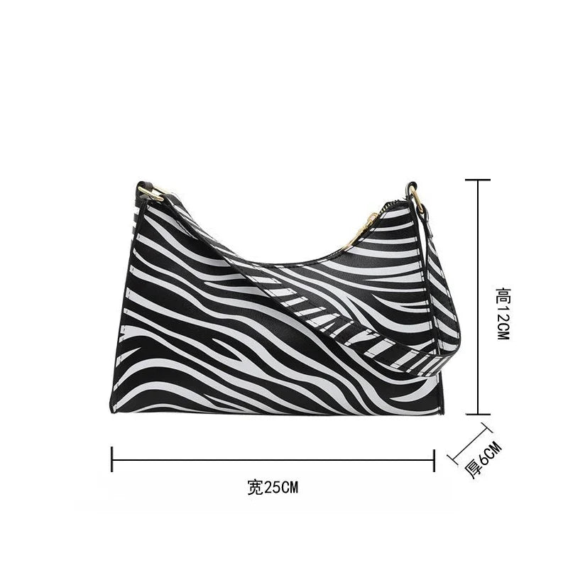 Zara – handtas van pu leer met zebraprint