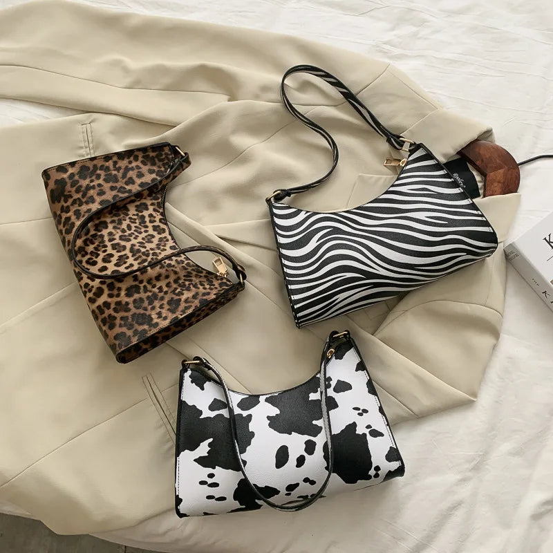 Zara – handtas van pu leer met zebraprint