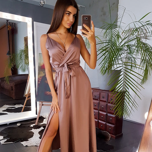 Romy – Maxi zomerjurk met elegant silhouet en luchtige stof