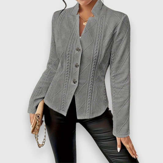 Claire – Getailleerde blazer met reverskraag